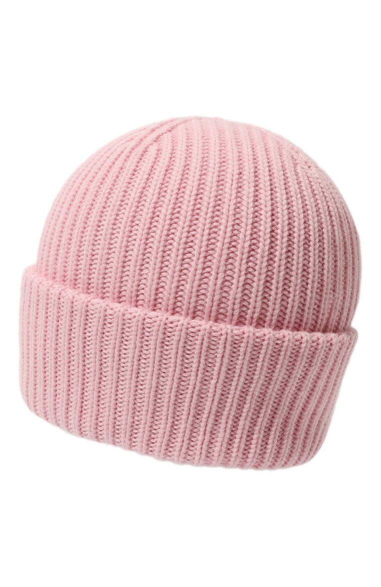 Детского шапка MC2 SAINT BARTH розового цвета, арт. STBK BERRY JR/BRR0001/00394E | Фото 2 (Материал: Текстиль, Шерсть; Материал сплава: Проставлено; Нос: Не проставлено)