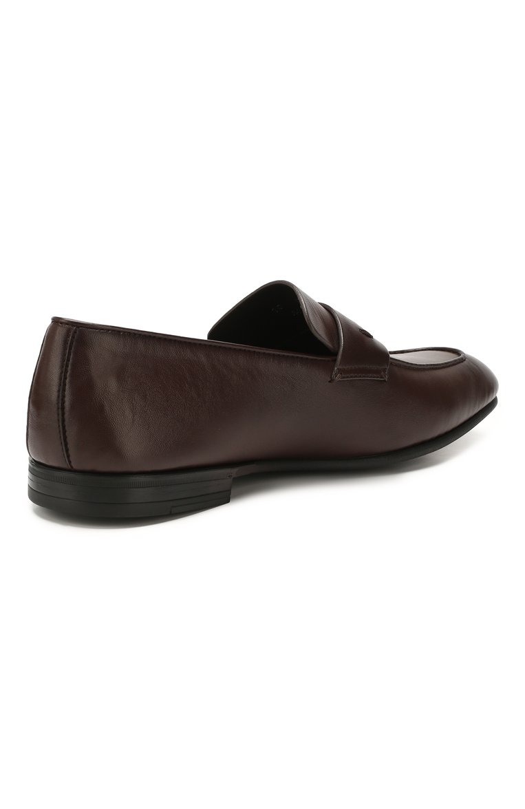 Кожаные пенни-лоферы ZEGNA, арт. A4001X-LHAFR, фото 1