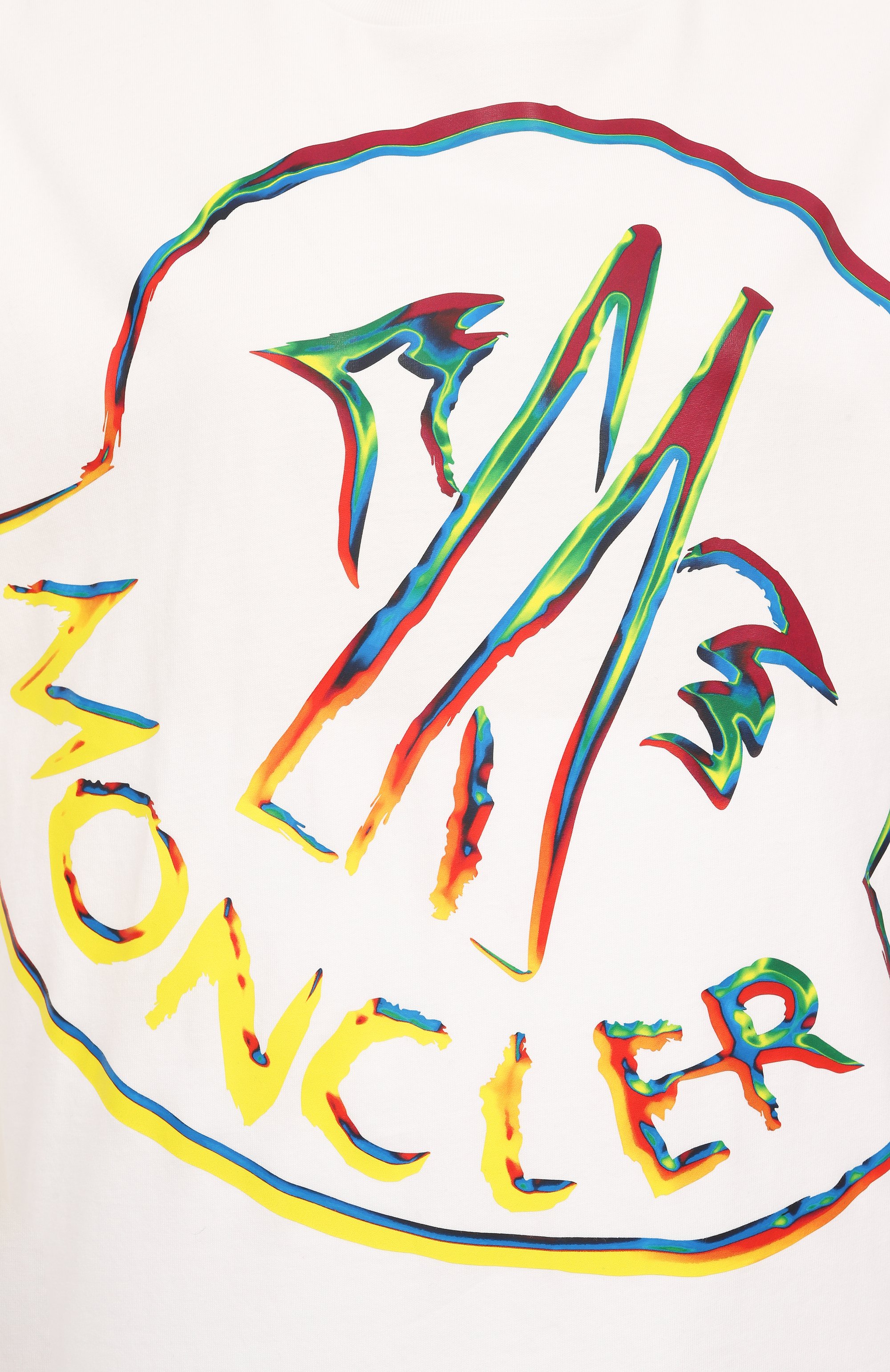 Хлопковая футболка MONCLER, арт. 8C00026/899SP, фото 6