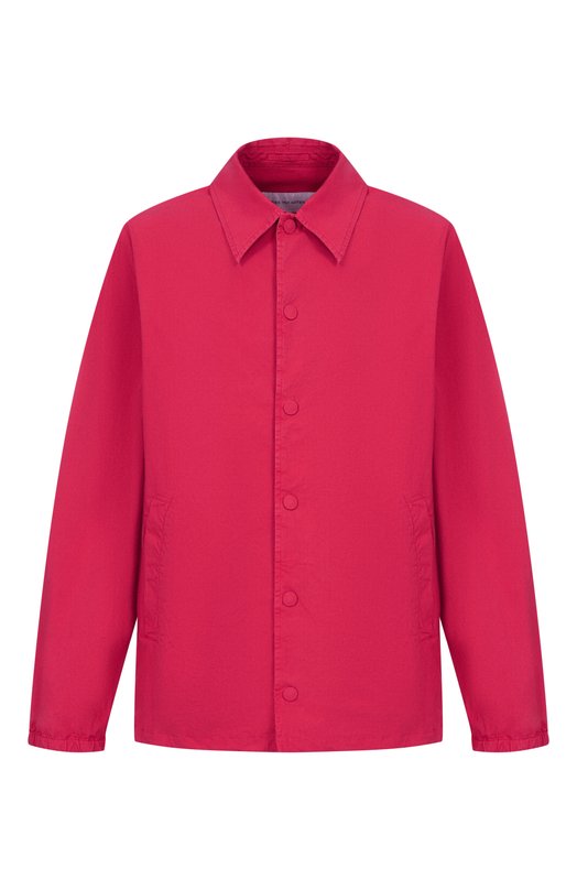 Хлопковая куртка-рубашка Dries Van Noten 020576/3321 Розовый 020576/3321