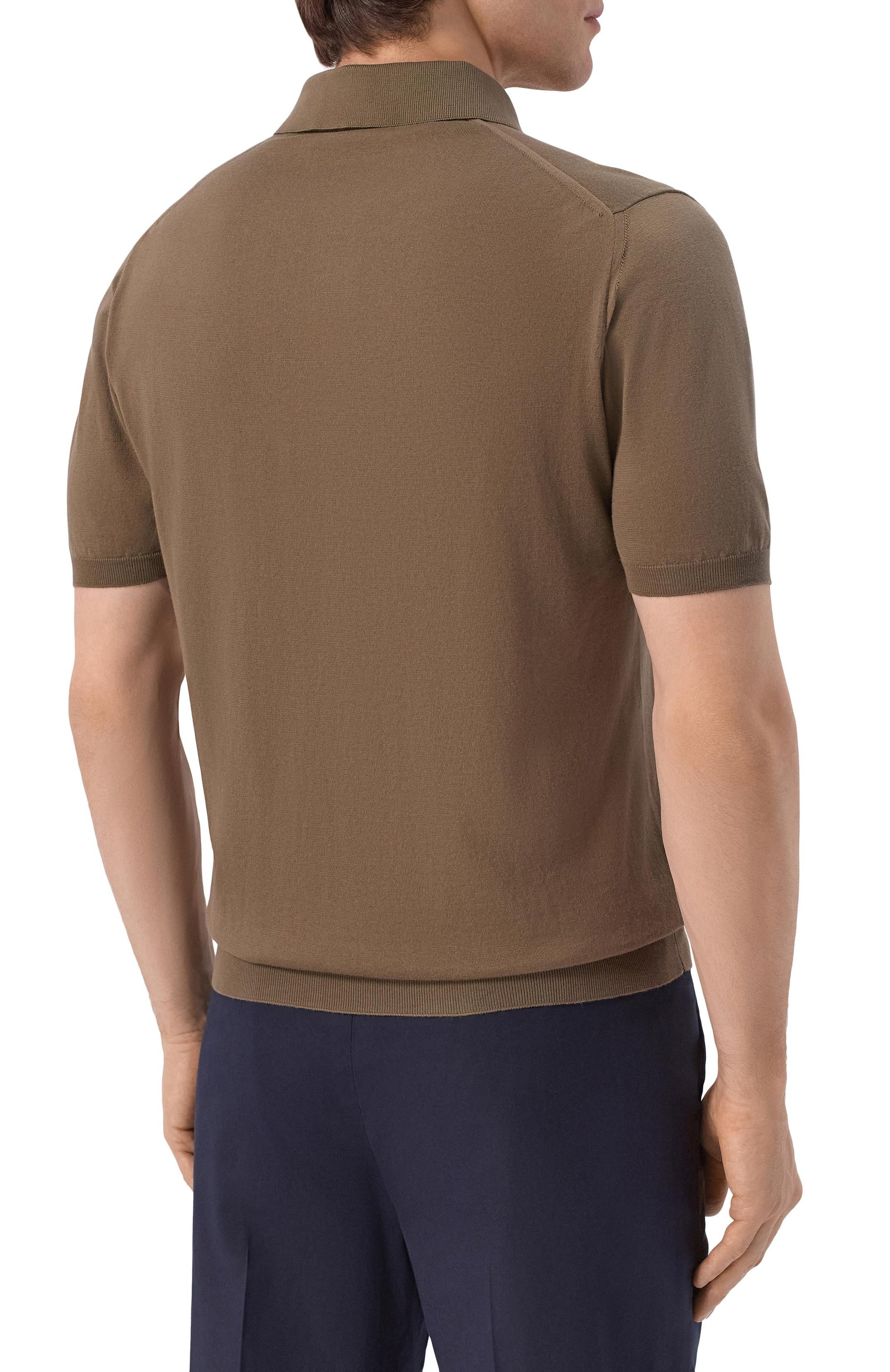 Хлопковое поло KITON, арт. UMKXX33_001, фото 4