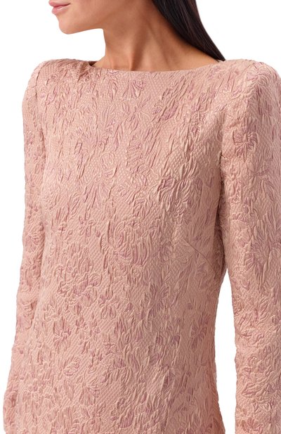 Платье из шерсти и шелка VALENTINO розового цвета по цене 657000 руб., арт. 7B0VAGF6/9TB, фото 4 Платье из шерсти и шелка VALENTINO, арт. 7B0VAGF6/9TB, фото 4