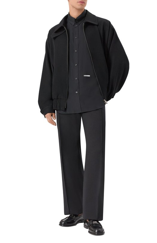 Хлопковая рубашка Dsquared2 S74DM0953/S36275 Чёрный  S74DM0953/S36275 Фото 2