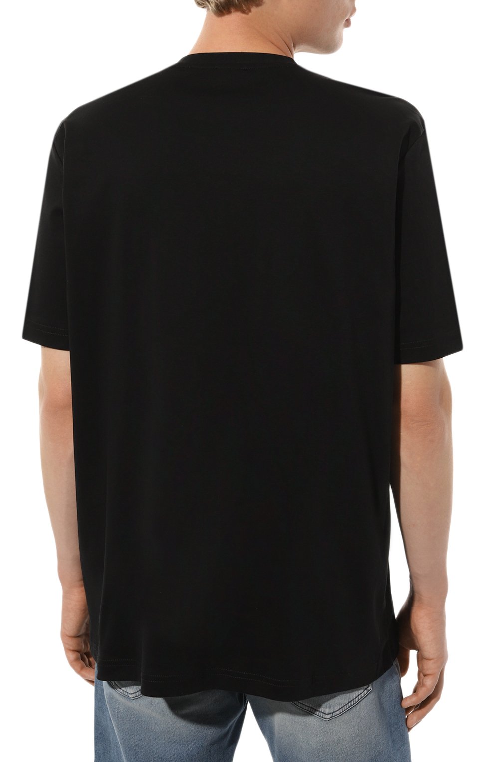 Хлопковая футболка DIESEL, арт. A03819/0AIJU, фото 4