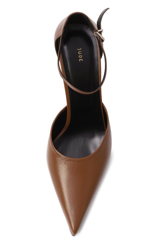 Кожаные туфли Court Jude C0URT PUMP Коричневый  C0URT PUMP Фото 6