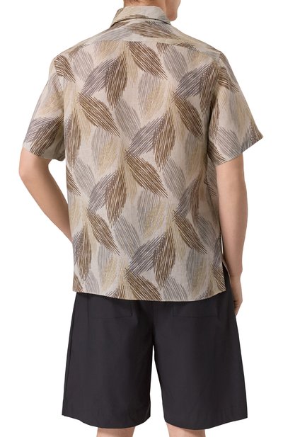 Льняная рубашка CORNELIANI, арт. 25I213-2511920, фото 4