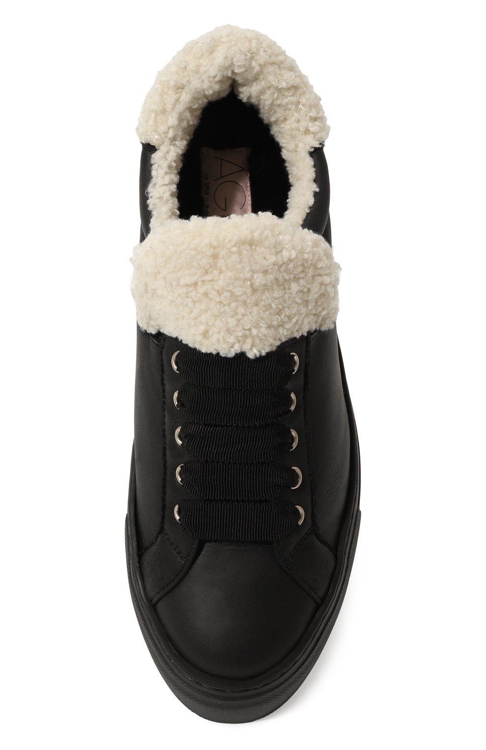 Кожаные кеды vananda AGL, арт. D925285MG/K7716, фото 6