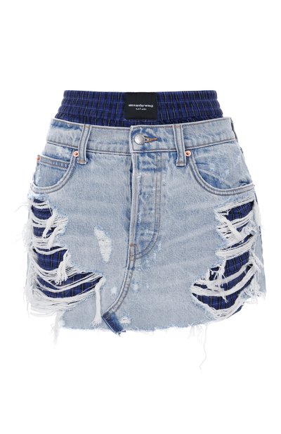 Женская джинсовая юбка ALEXANDER WANG, арт. 4DC3255874