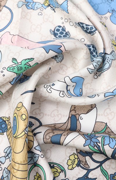 Шелковый платок GUCCI, арт. 851991/3G001, фото 3