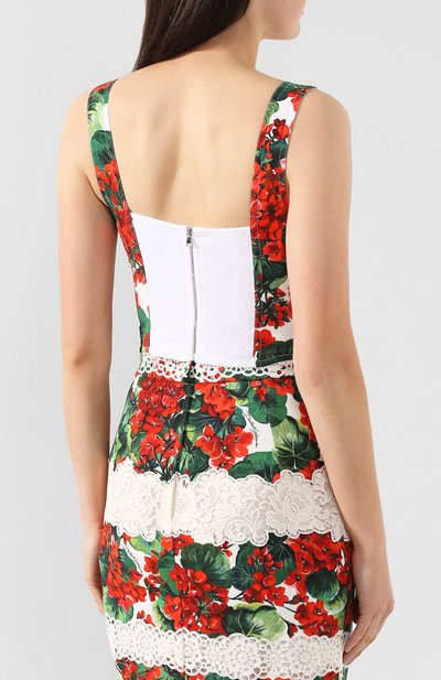 Топ с принтом DOLCE & GABBANA, арт. F7W98T/FSRKF, фото 4