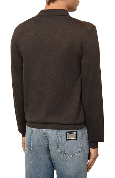 Шерстяное поло CORNELIANI, арт. 94M528-9425189, фото 4