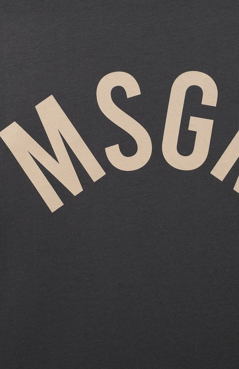 Хлопковая футболка MSGM KIDS, арт. S4MSJBTH265, фото 1