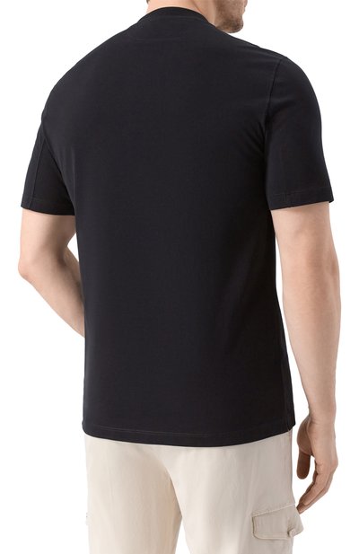 Хлопковая футболка BRUNELLO CUCINELLI, арт. M0B138517, фото 4