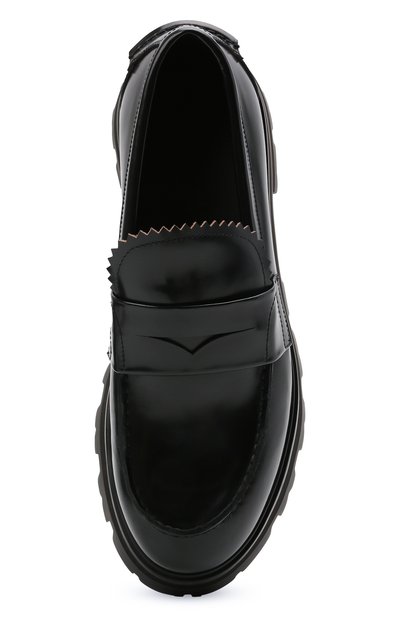 Кожаные пенни-лоферы ALEXANDER MCQUEEN, арт. 664618/WHZ80, фото 5