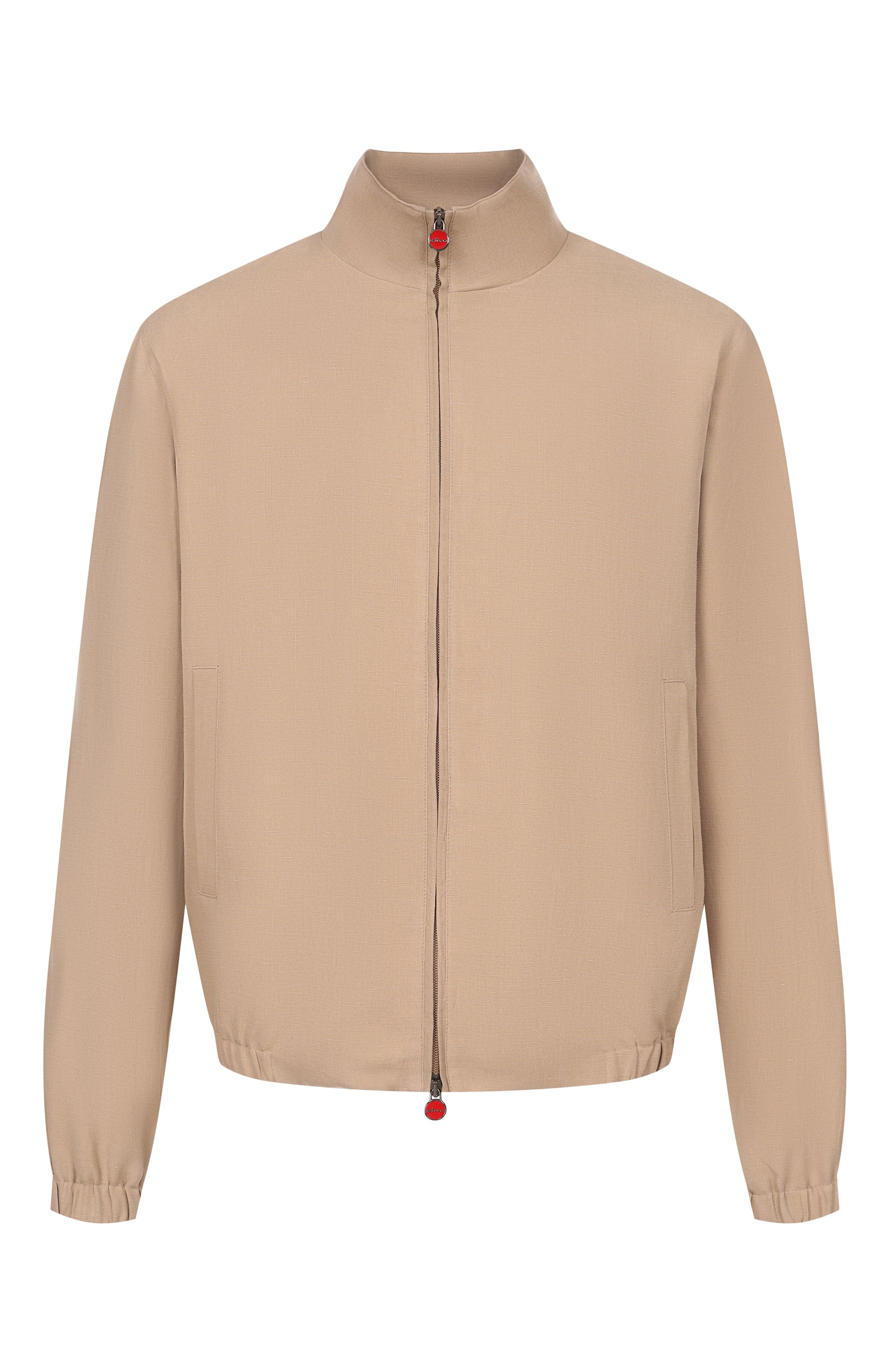 Бомбер из шелка и льна KITON, арт. UW2407V0848H, фото 1