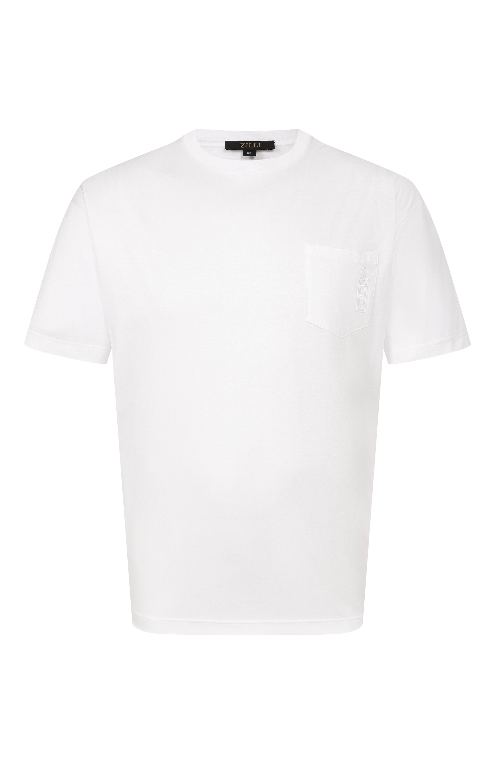 Хлопковая футболка ZILLI, арт. TSR03RM0100VZIN00, фото 1