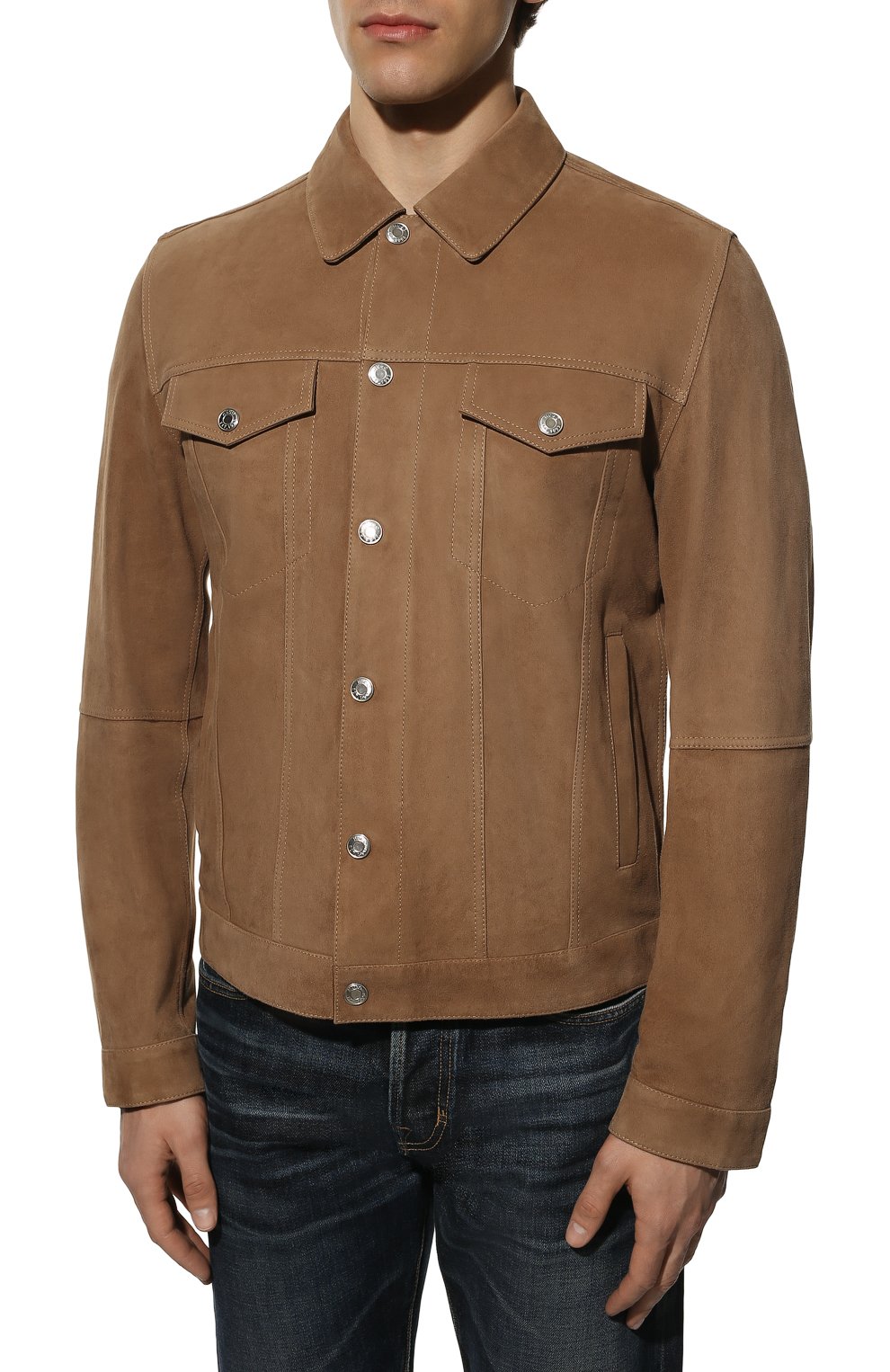 Замшевая куртка HUGO, арт. 50466563, фото 3