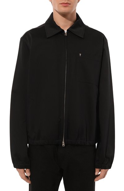 Хлопковый бомбер AMI, арт. HJK053/C00009, фото 3