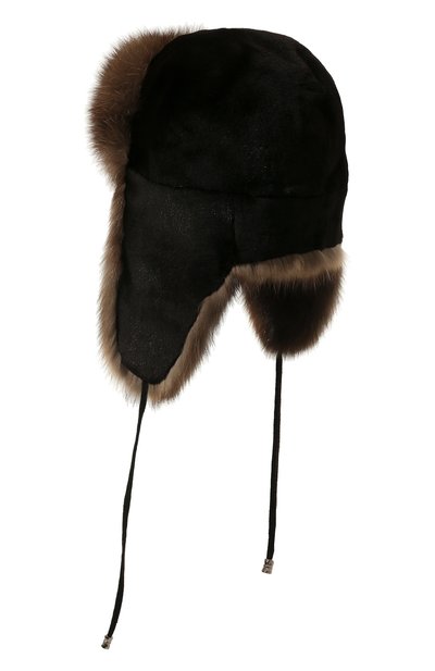 Меховая шапка-ушан ка из норки и соболя VICTORIA KUSENKOVA, арт. 091513504094, фото 3