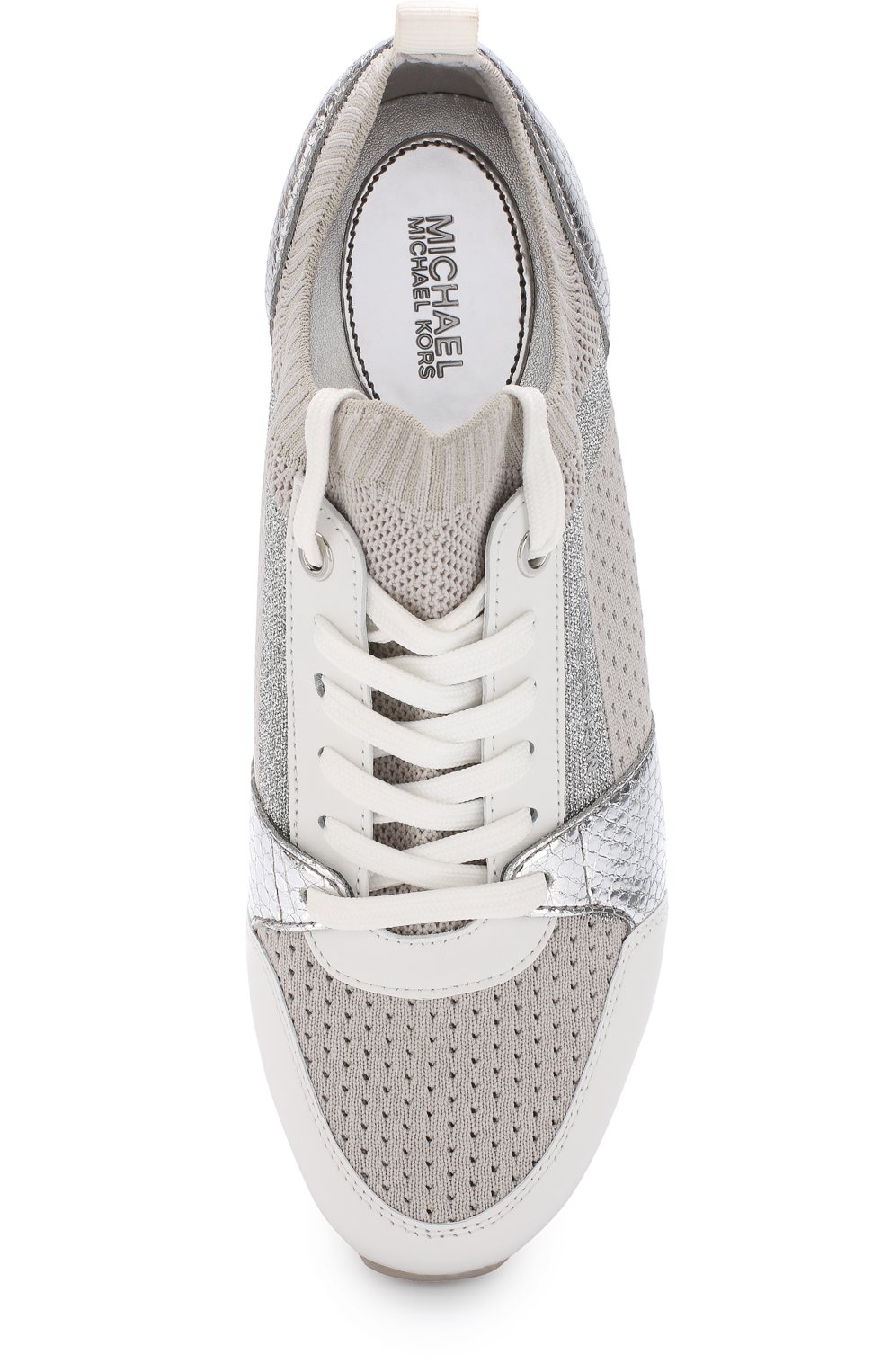 Комбинированные кроссовки billie на шнуровке MICHAEL MICHAEL KORS, арт. 43T8BIFS3D, фото 5