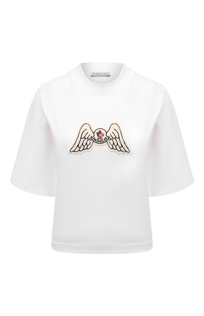 Женская хлопковая футболка 8 moncler palm angels MONCLER GENIUS, арт. G2-09L-8C000-06-829FK
