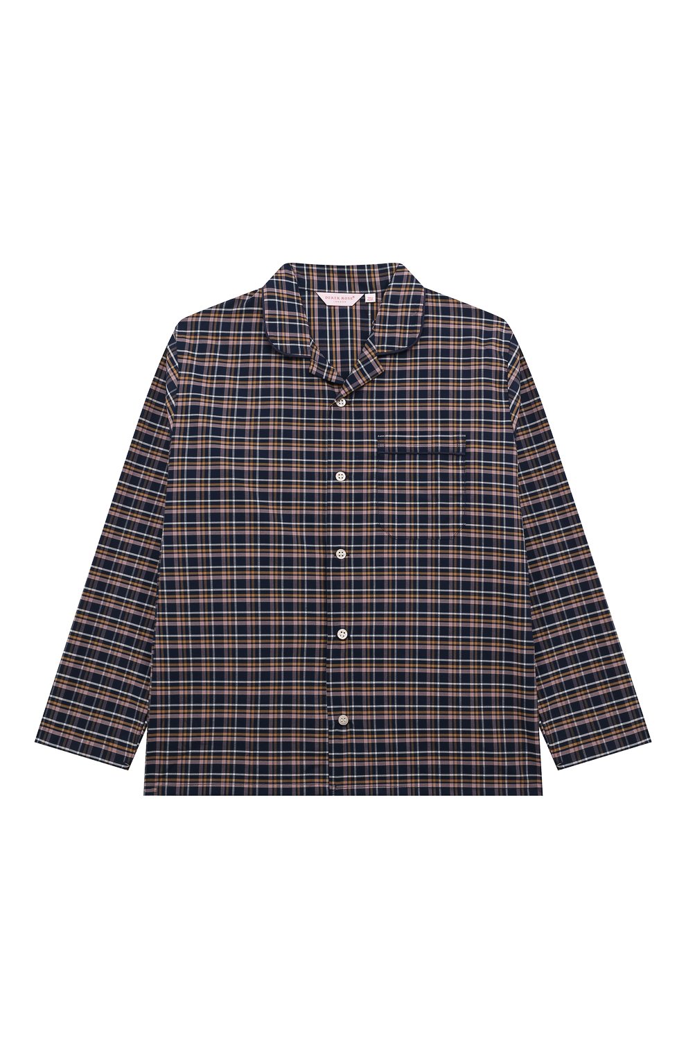 Хлопковая пижама DEREK ROSE, арт. 7025-BARK037, фото 2