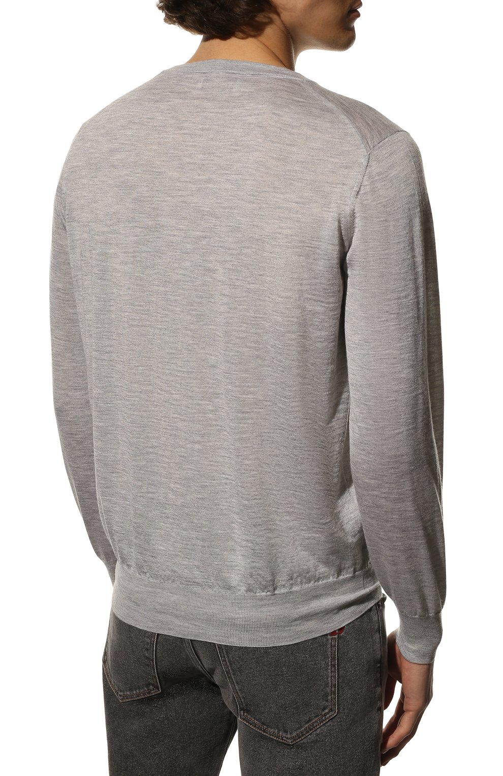 Джемпер из кашемира и шелка BRUNELLO CUCINELLI, арт. M2300100, фото 4