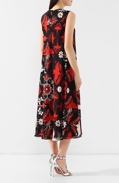 Шелковое платье REDVALENTINO, арт. RR0VAC35/UWZ, фото 4