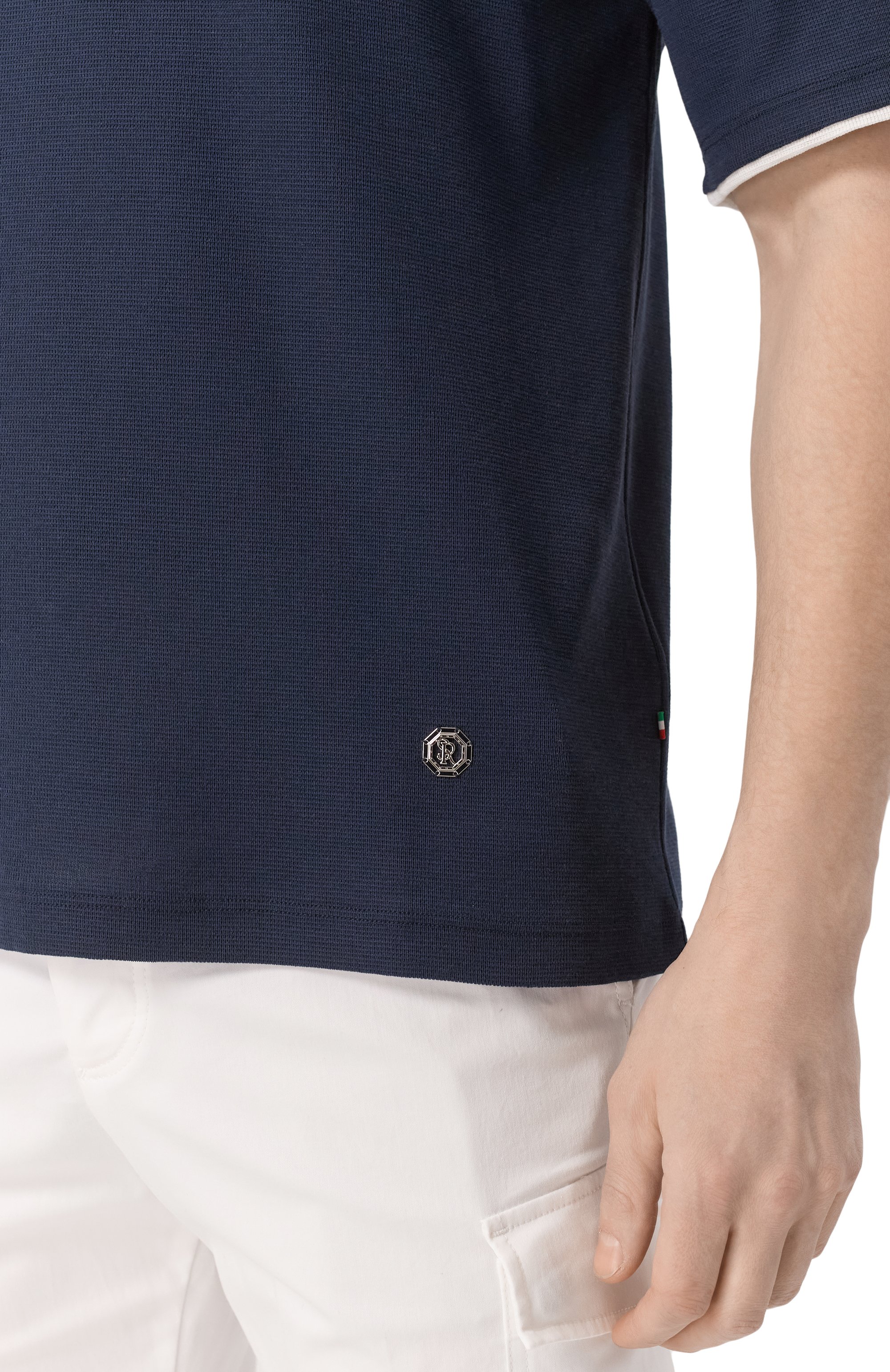 Футболка из хлопка и шелка STEFANO RICCI, арт. MNH5204390/CTK01S, фото 5