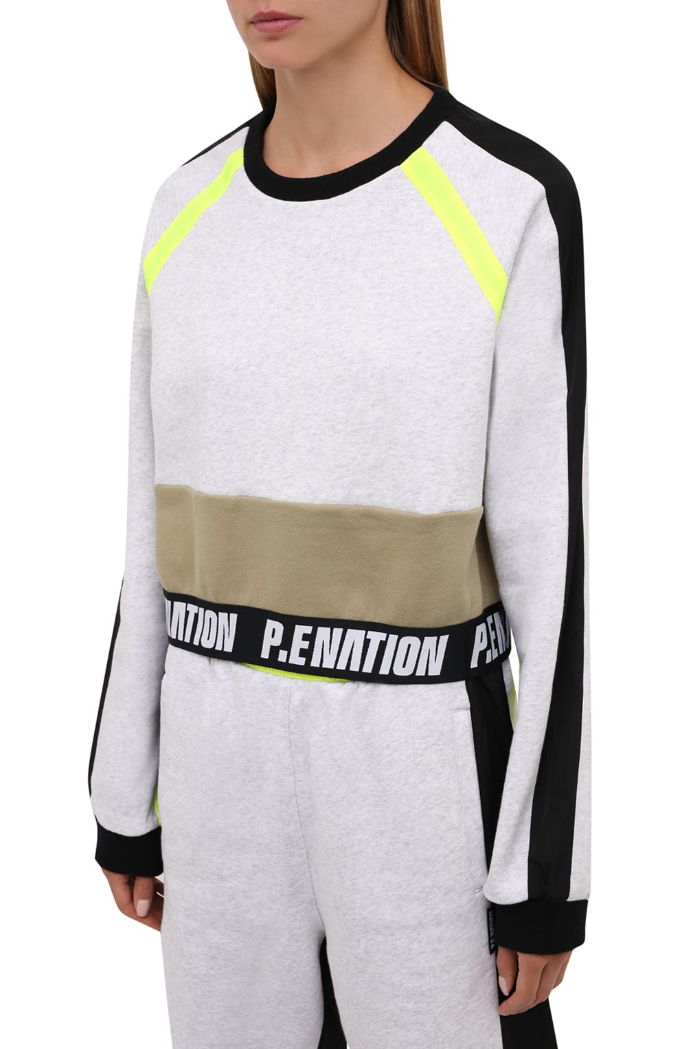 Хлопковый свитшот P.E. NATION, арт. 21PE1F140, фото 3