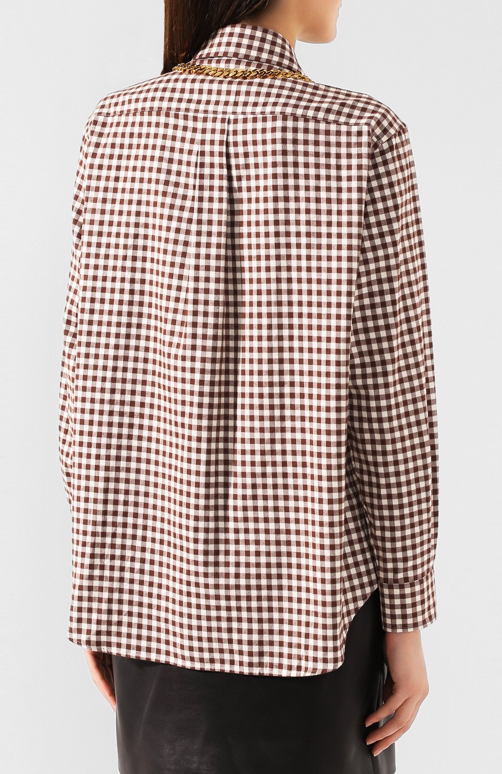 Хлопковая рубашка BURBERRY, арт. 4562578, фото 4