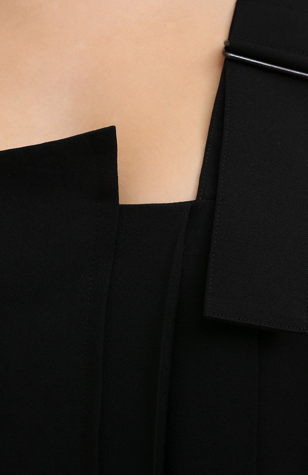 Шерстяное платье YOHJI YAMAMOTO, арт. NR-D07-100, фото 5