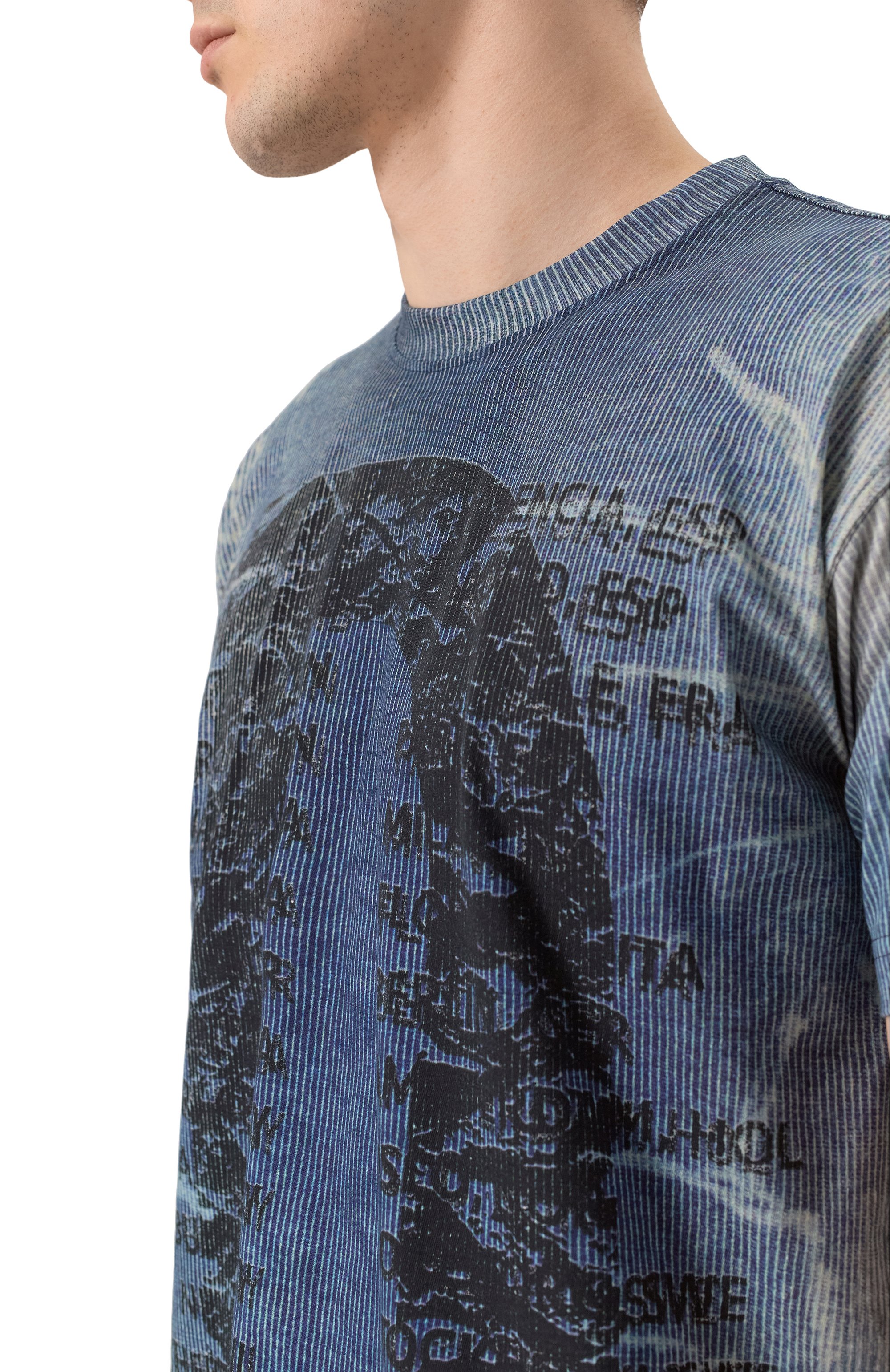 Хлопковая футболка DIESEL, арт. A19650/0PJBH, фото 5