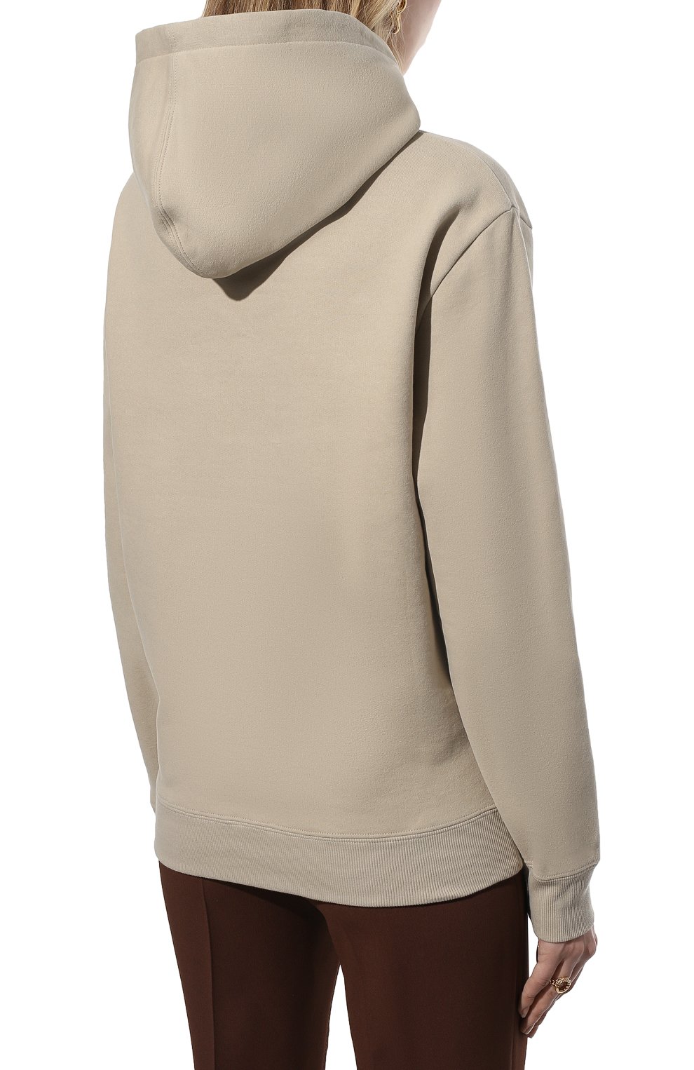 Хлопковое худи SAINT LAURENT, арт. 690337/Y36QQ, фото 4