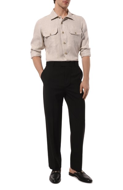 Льняная рубашка ELEVENTY PLATINUM, арт. G75CAMF07 TES0G079, фото 2