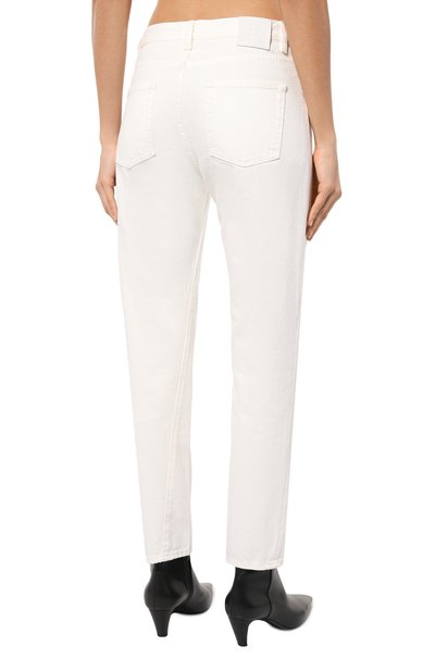 Джинсы TOTEME белого цвета по цене 36650 руб., арт. 222-232-748 32, фото 4 Джинсы TOTEME, арт. 222-232-748 32, фото 4