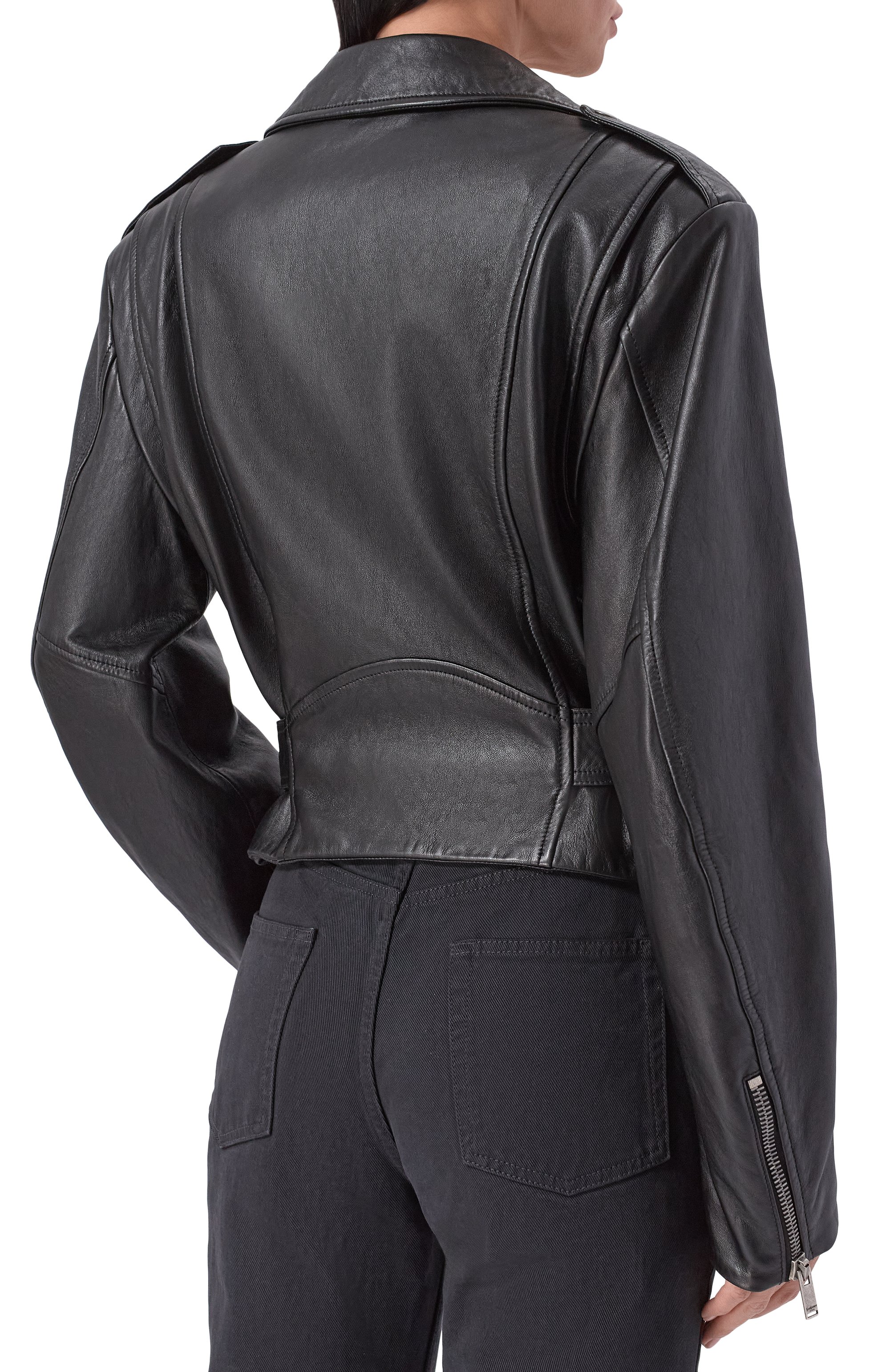 Кожаная куртка SAINT LAURENT, арт. 865220/YCQT2, фото 4