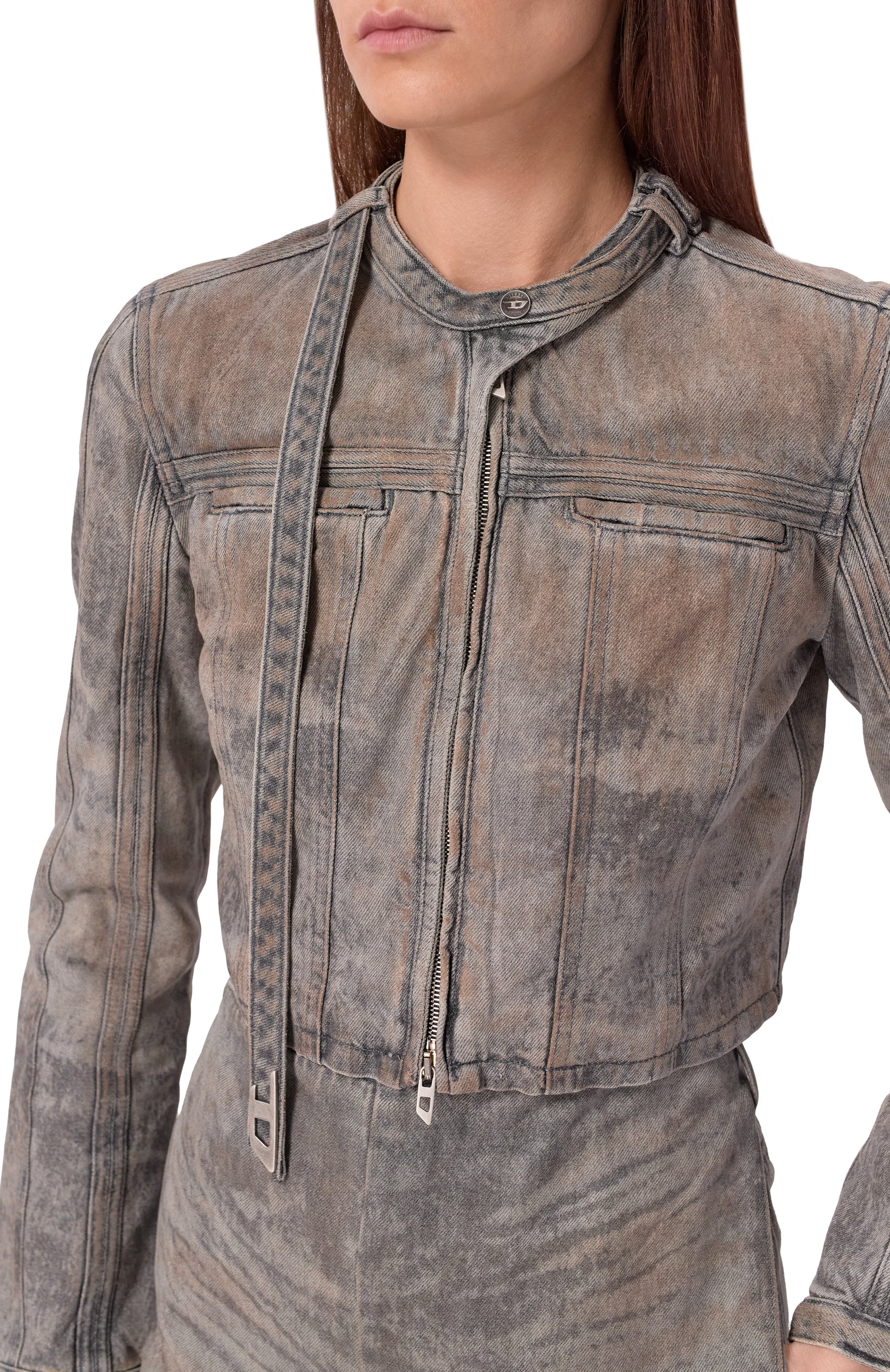 Джинсовая куртка de-saphix DIESEL, арт. A23766/09P24, фото 5