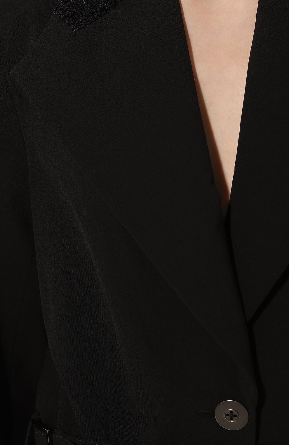 Шерстяной жакет WHO_AM, арт. FJ-P231-BLK, фото 5