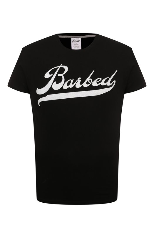 Хлопковая футболка Barbed