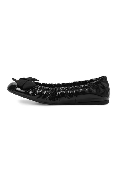 Лакированные балетки PRADA, арт. 1F3220/H27, фото 4