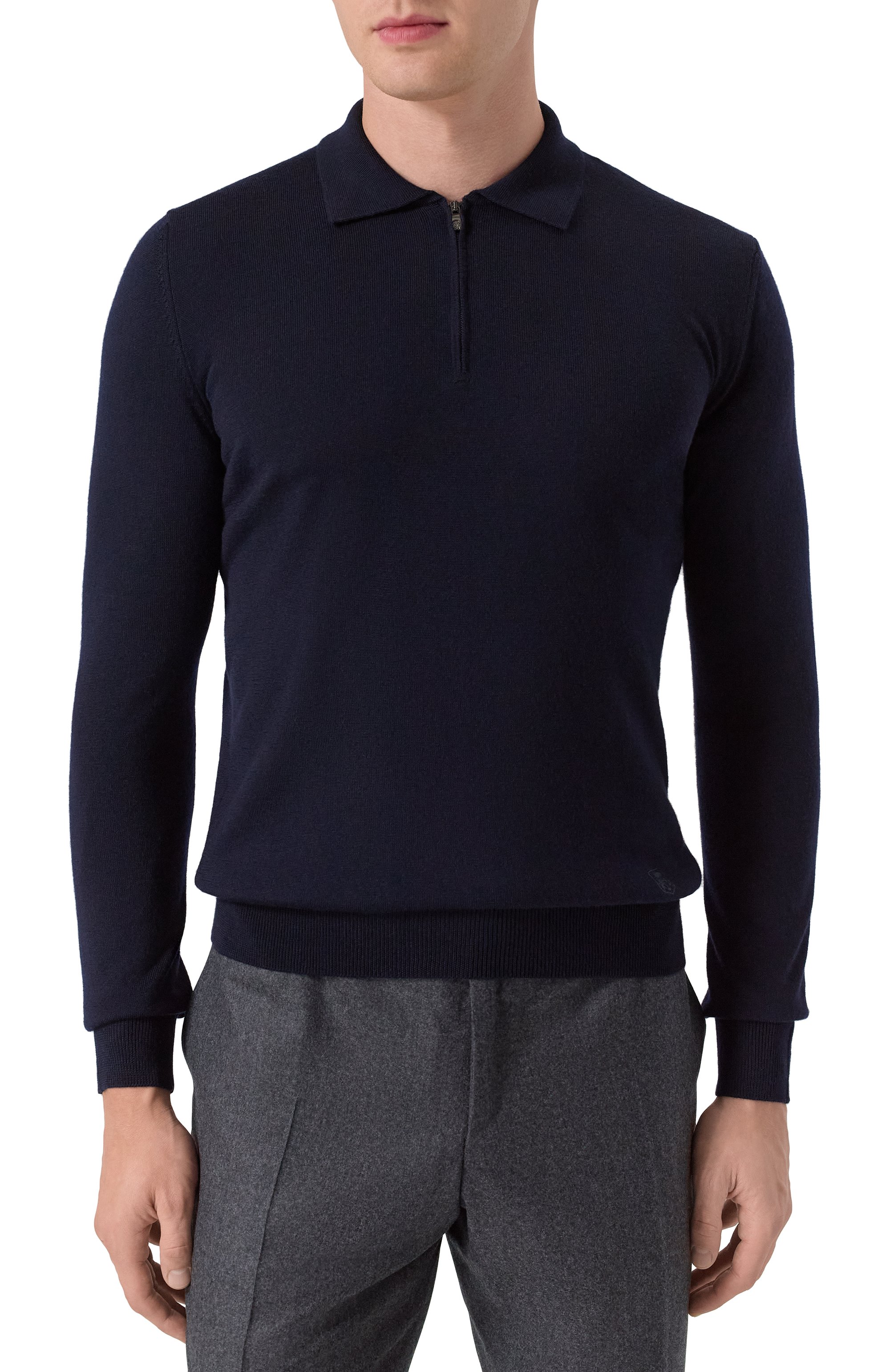 Шерстяное поло CORNELIANI, арт. 26M50F-2625100, фото 3
