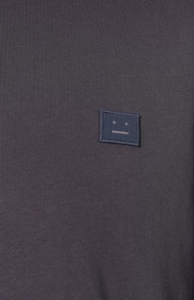 Хлопковое худи ACNE STUDIOS серого цвета по цене 43950 руб., арт. CI0009/W, фото 5 Хлопковое худи ACNE STUDIOS, арт. CI0009/W, фото 5