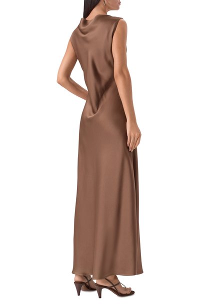 Атласное платье ANTONELLI FIRENZE, арт. M6333P/355C, фото 4