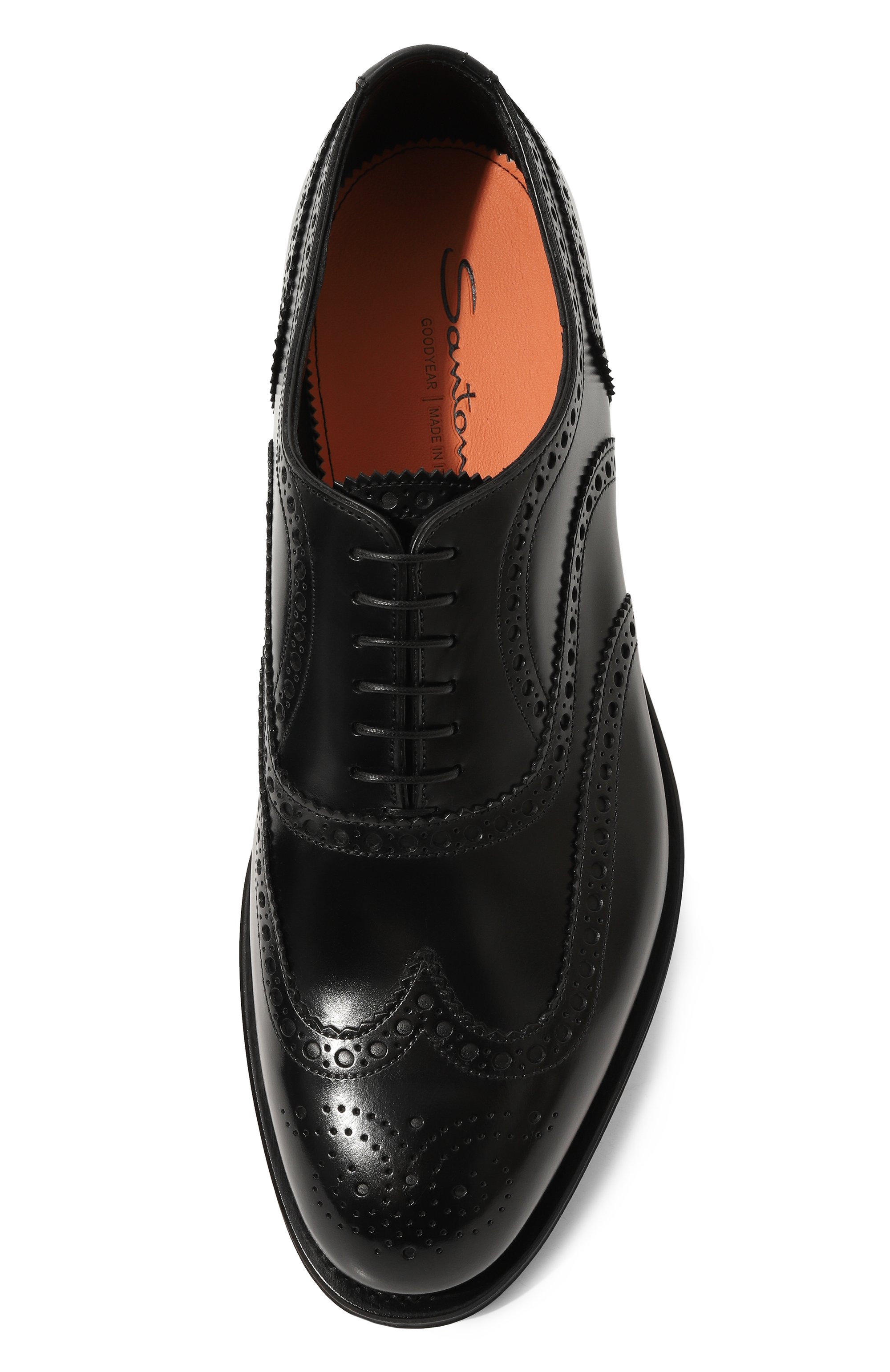 Кожаные оксфорды colin SANTONI, арт. MCCG17836PD5HSH9, фото 6