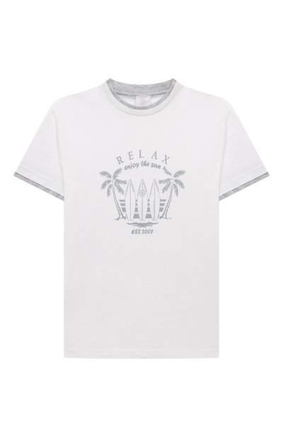 Хлопковая футболка ELEVENTY, арт. EU8P21 Z1292, фото 1