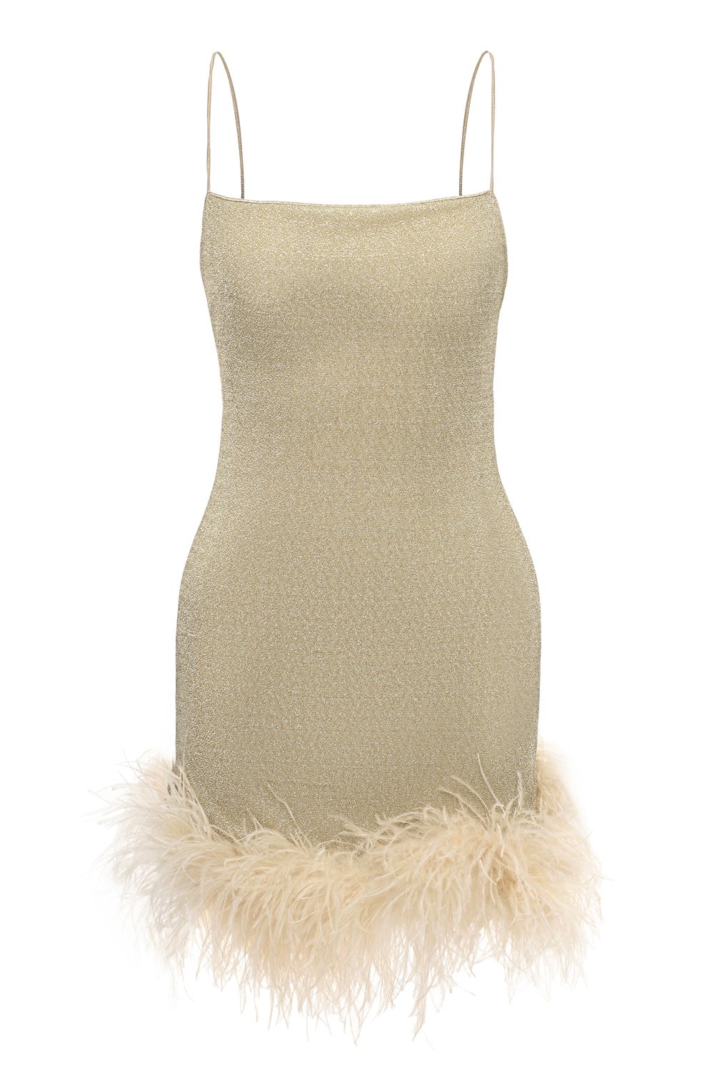 Платье с отделкой перьями OSEREE, арт. LDS238, фото 1