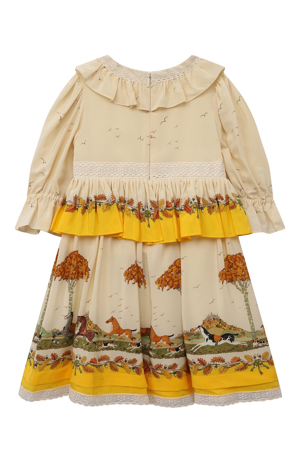 Шелковое платье GUCCI, арт. 590555 ZADAO, фото 2