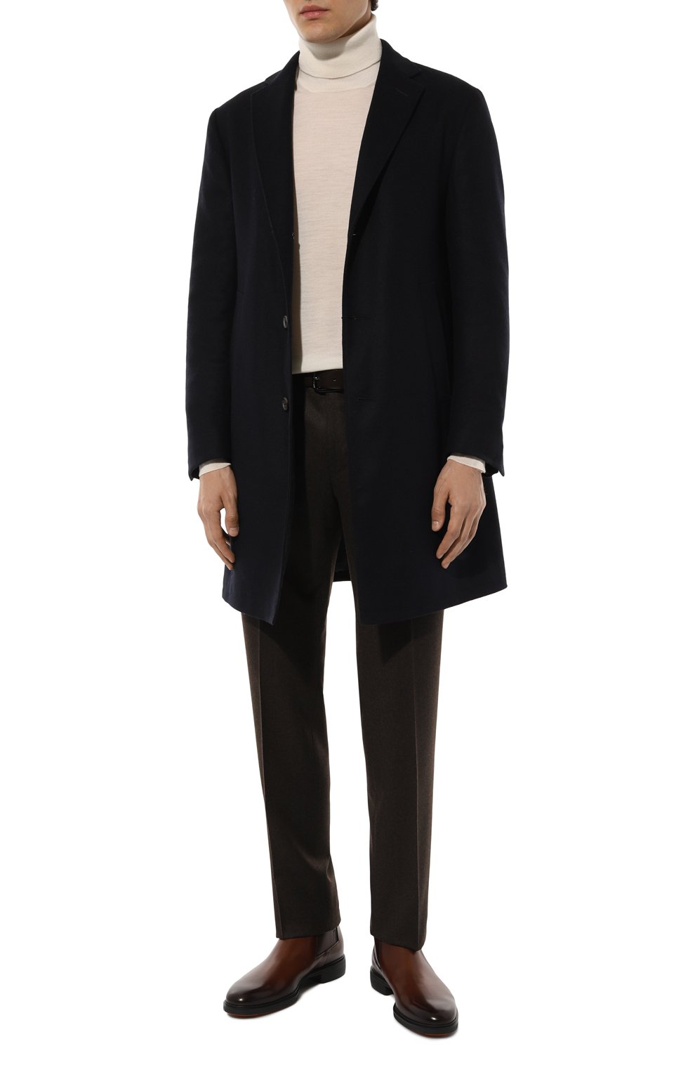 Кожаные челси easy on SANTONI, арт. MGEG18937NEAXNTG, фото 2