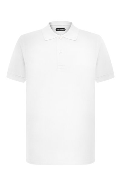Мужское хлопковое поло TOM FORD, арт. JMC007/JPS002